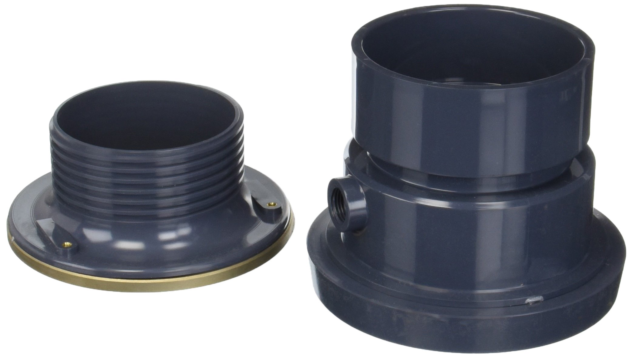 Soux Chief 834-4PNR Cleanout Finish Line Adjustable with Schlage