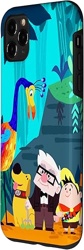 Miniatura 2 de Funda para iPhone 11 Pro Max Disney y Pixar's Up Carl Russell Dug Kevin Paradise Falls
