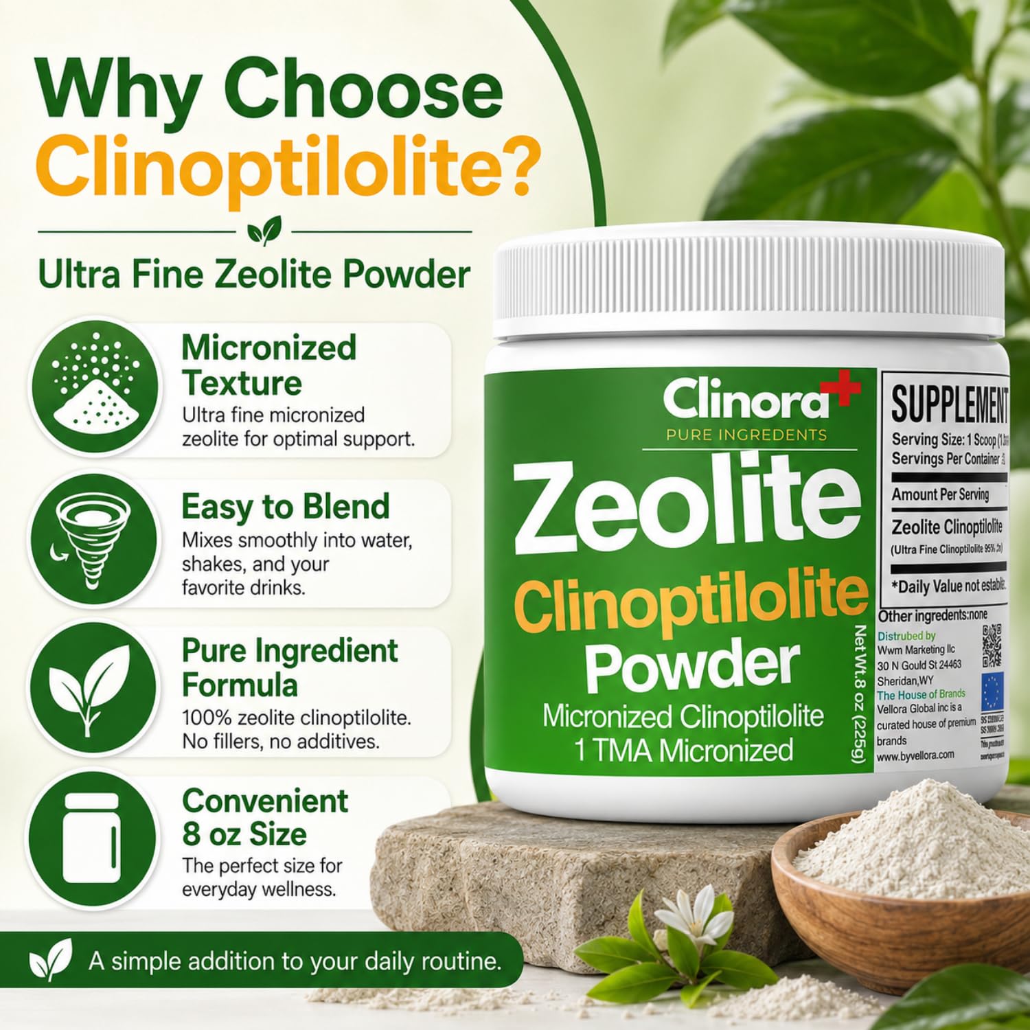 Micronized Zeolite Clinoptilolite Powder, 95% Purity, 8 oz — Amazon image 5