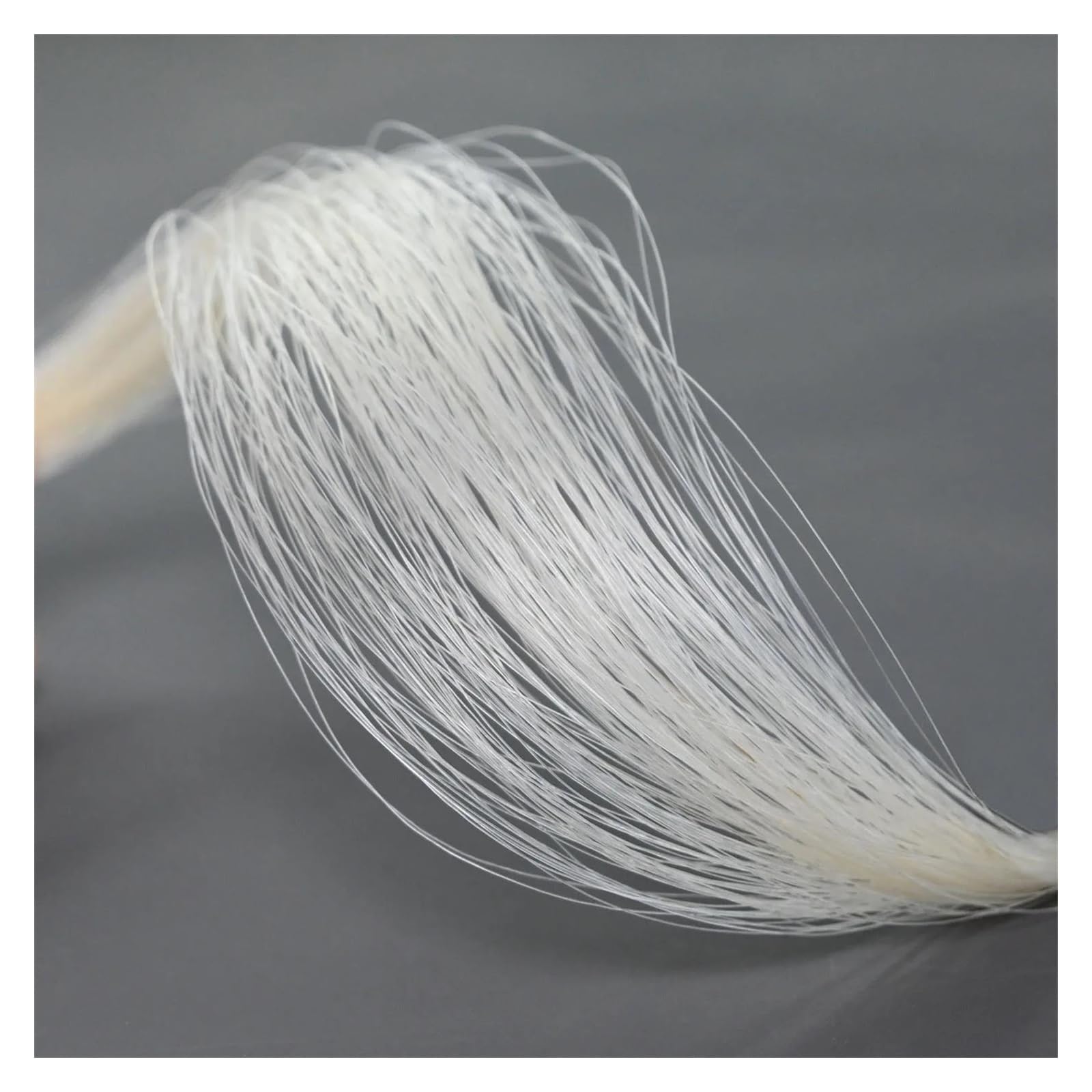 Archetto Per Violino E Viola In Crine Di Cavallo Standard Non Sbiancato Bianco E Nero 29 Pollici Accessori Per Strumenti Musicali(C3Hanks)
