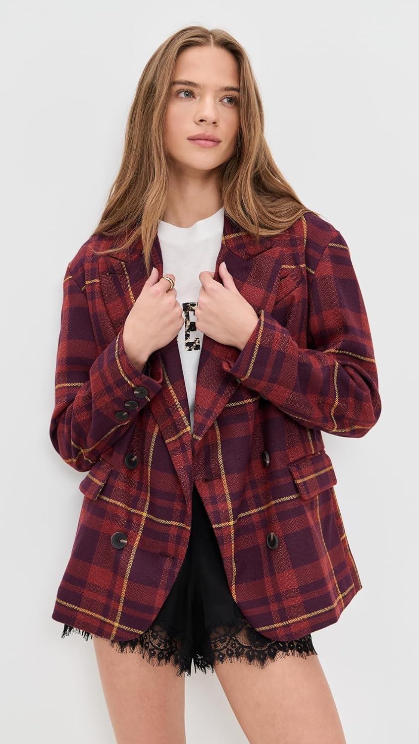 Free People Women's Dean Double Breasted Blazer - Image 2