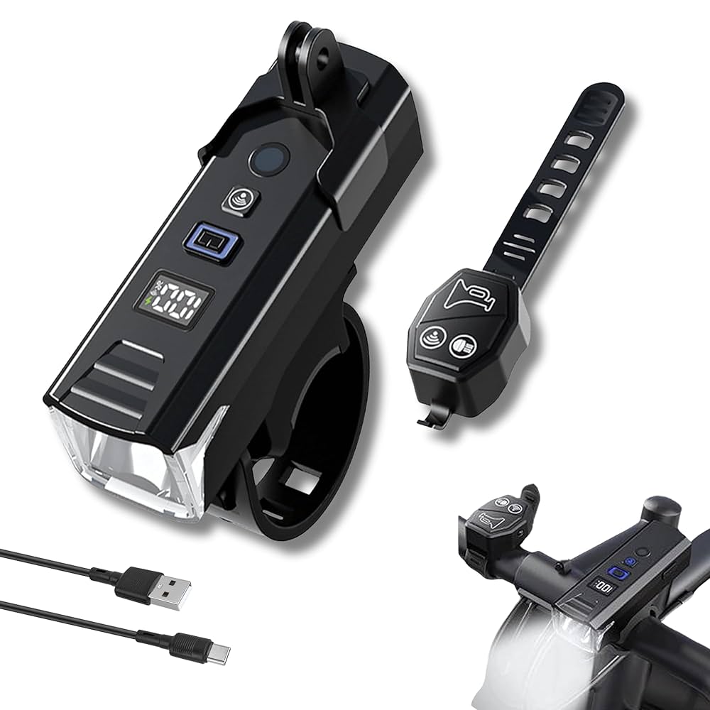 Amazon | Aki An【デジタルオートライト】 自転車 ライト