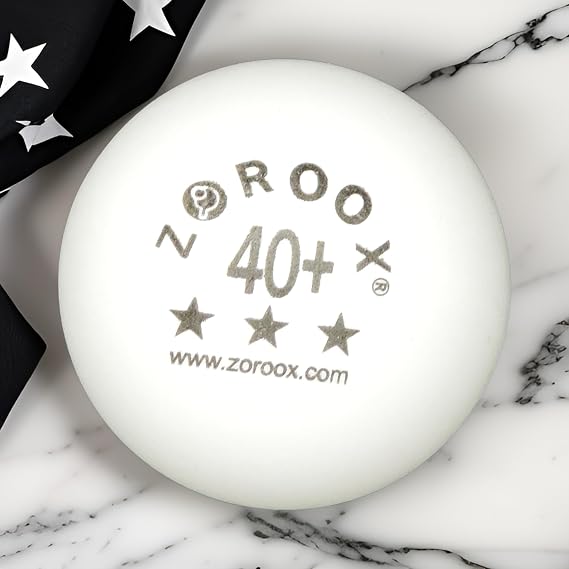 Table Tennis Balls - White & Orange 3 stars 40+ 9 18 36 or 72 ball packs High quality ABS training balls for indoor & outdoor table competitions and recreational games