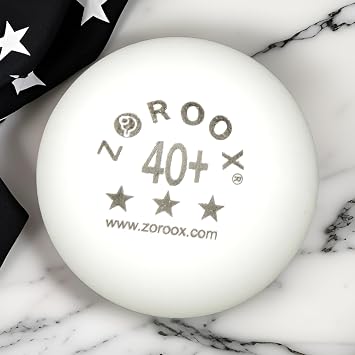 Table Tennis Balls - White & Orange 3 stars 40+ 9 18 36 or 72 ball packs High quality ABS training balls for indoor & outdoor table competitions and recreational games