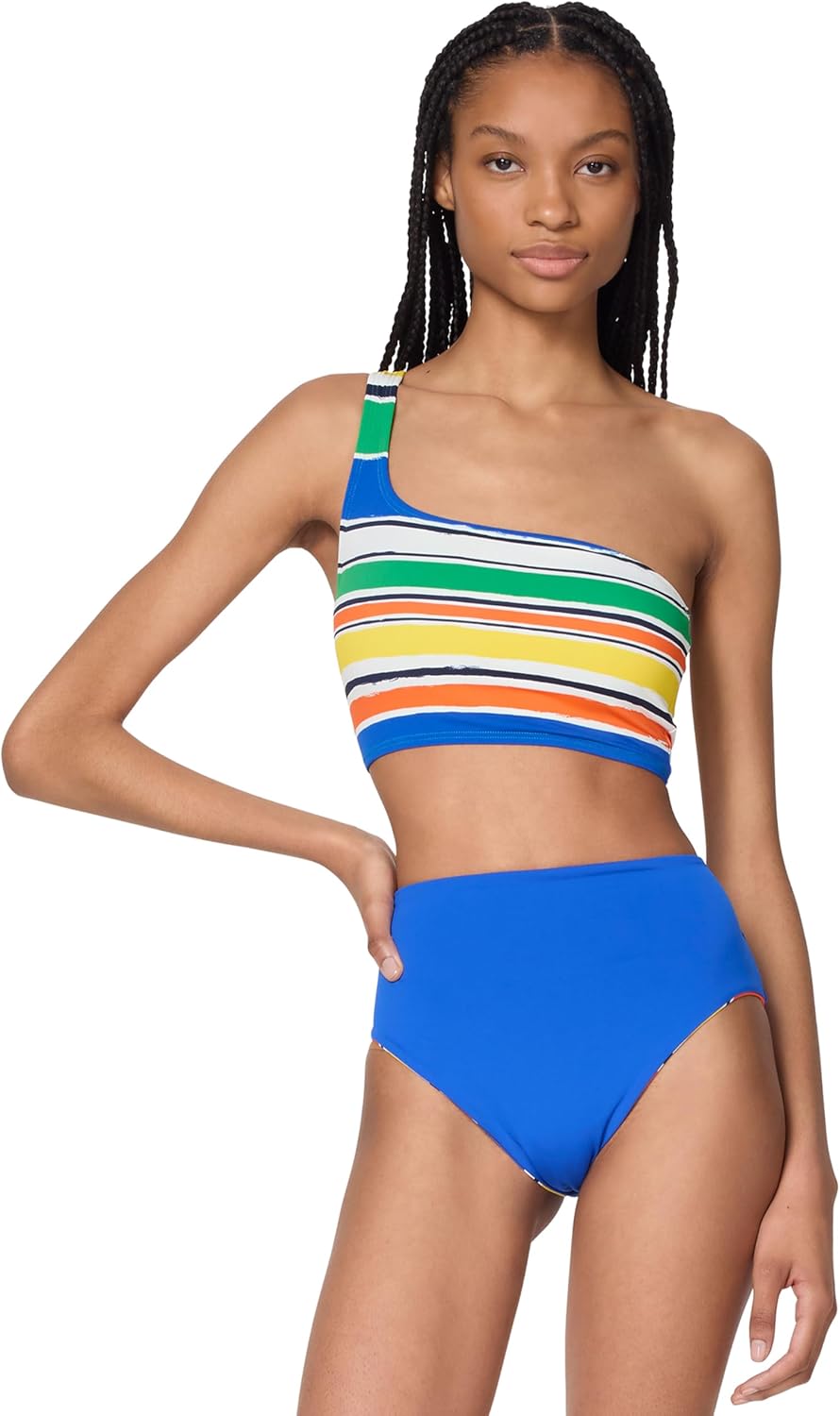 Kate Spade New York Womens One Shoulder Top - Image 3