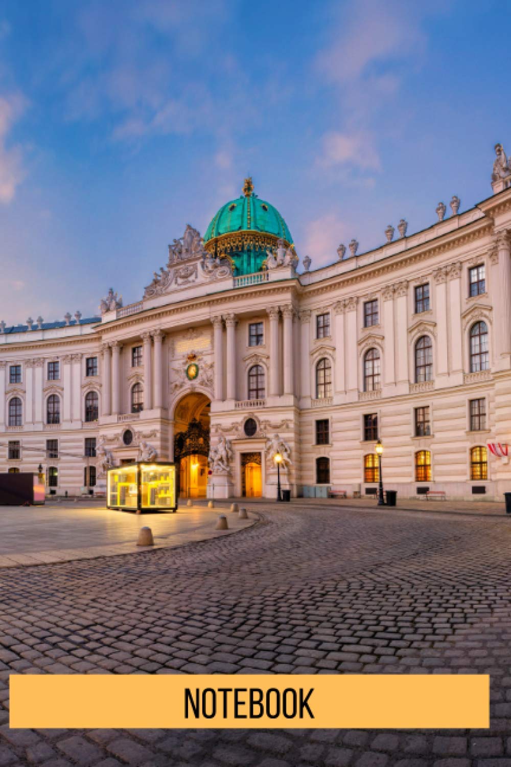 Vienna Notebook: blank lined composition journal | Vienna notebook | 100 pages