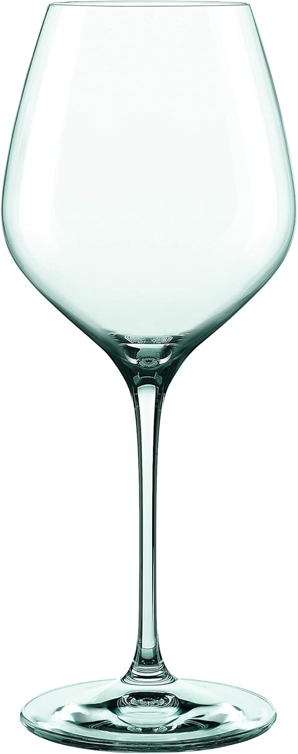 Nachtmann Supreme White Wine Glasses – Set of 4 Lead-Free 16.9 oz Crystal Stemware with Elegant Tall Shape, Sophisticated Machine-Made Drinkware for Dining, Weddings, Parties, Events