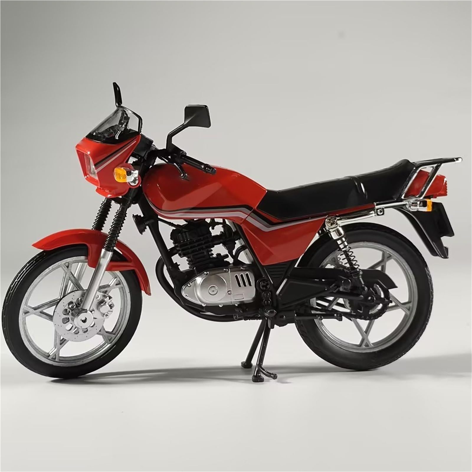 Für S&uzuki GS125 Motorrad-Modellauto Aus Metallguss, Sammlerstück, Hobbygeschenk, Ausstellungsstück, Geschenk Für Jungen, Maßstab 1:12