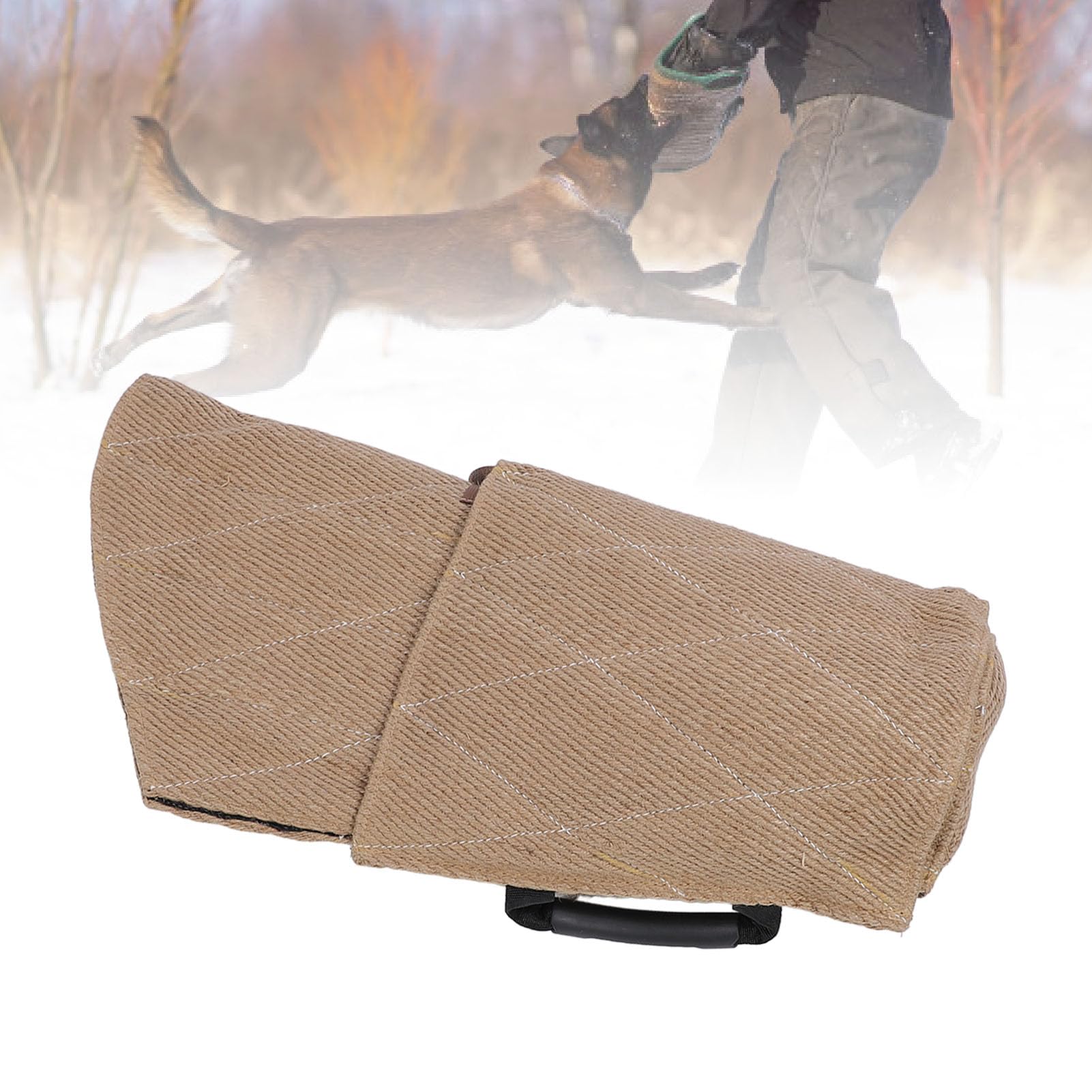 Fockety Manga de Mordedura de, Juguete de Remolcador de Almohada Profesional, Protección de Brazo Desmontable de Entrenamiento de Mordedura de Perros para Morder, Interactivos, K9