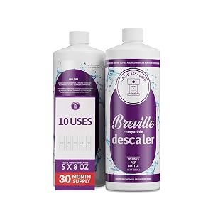 Breville Descaler (10 Uses) Specially Formulated to Descale and Clean