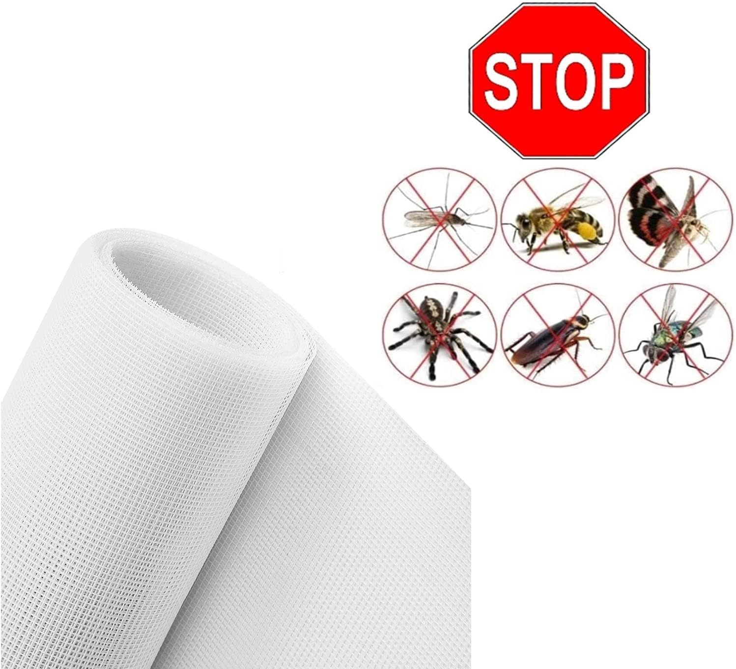 Rotolo Rete Zanzariera Rigida In Alluminio - Foto 9