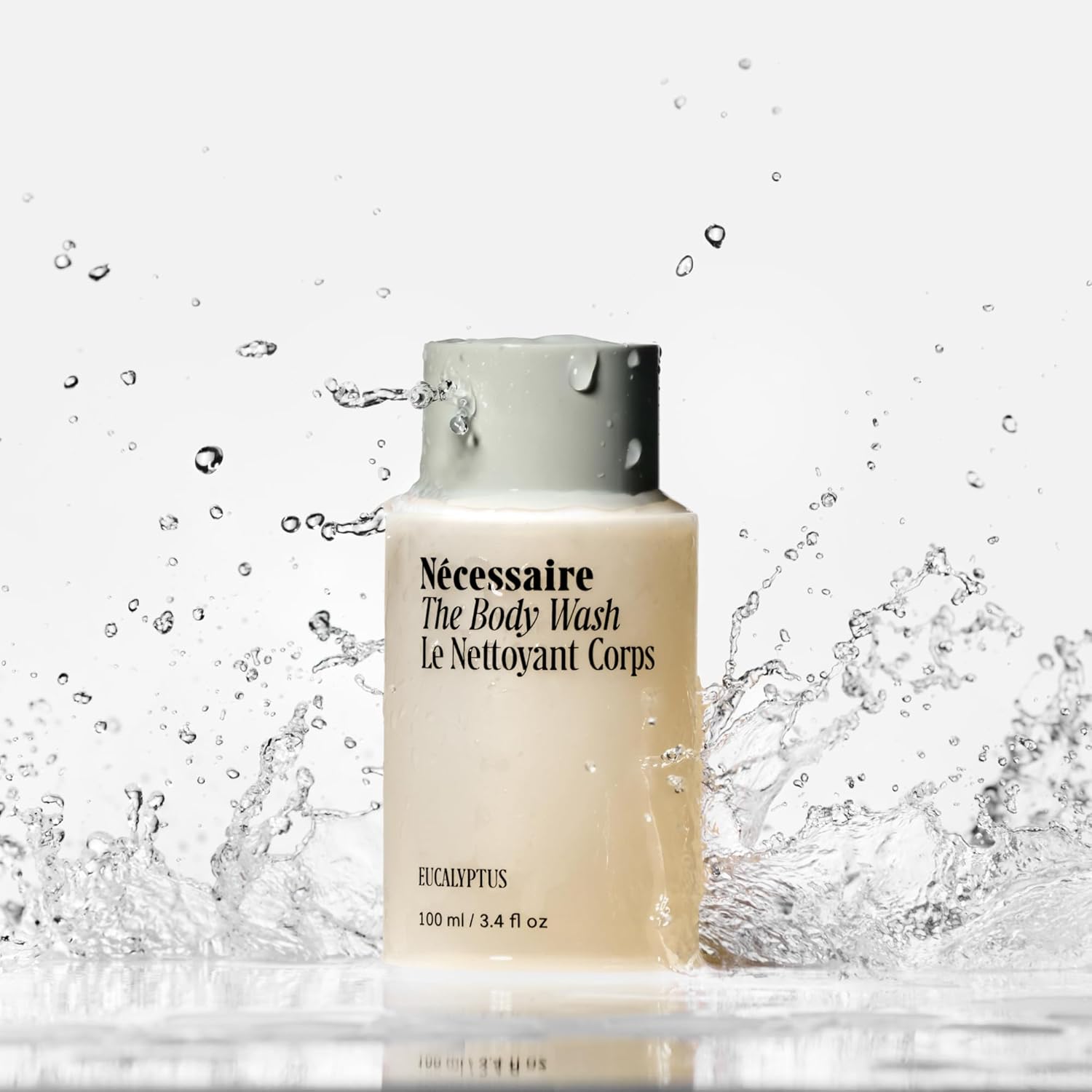 Nécessaire Mini The Body Wash - With Niacinamide, Vitamins + Plant Surfactants 3.4 oz / 100 mL Eucalyptus - Image 3