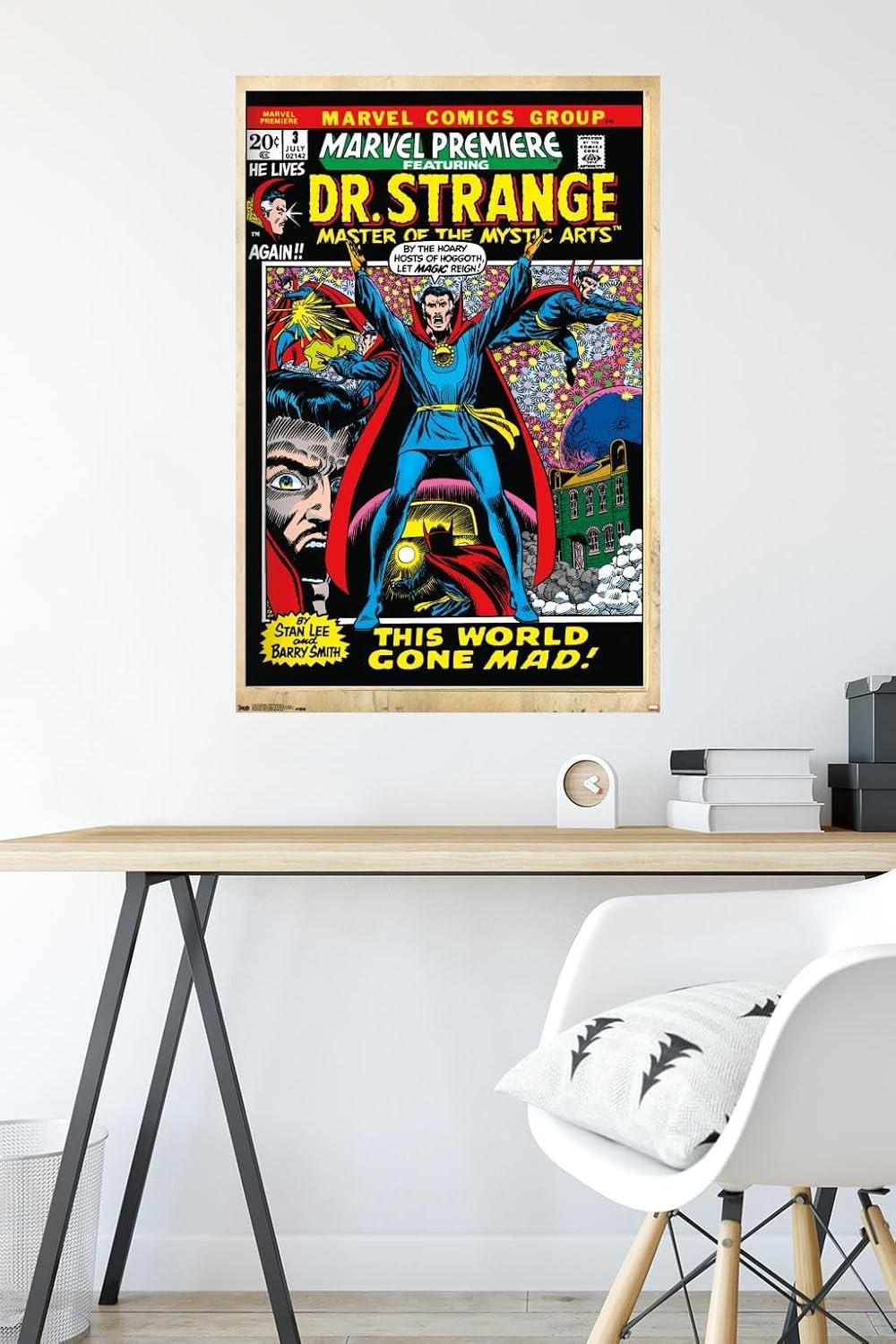 Trends International Marvel Comics - Doctor Strange - Marvel Premiere Cover #3 Wall Poster, 22.375" x 34", Premium Unframed Version