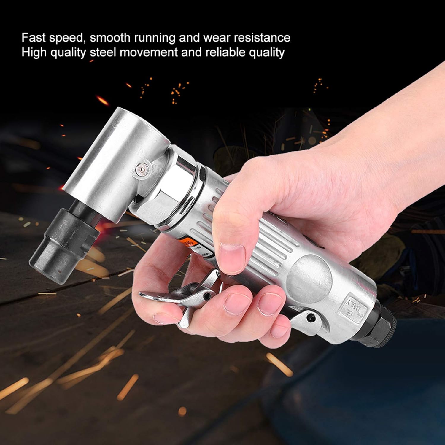 Angle Die Grinder 25000rpm Pneumatic Polishing Tool for Metal Wood Components High Speed Grinding