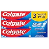 Cavity Protection Toothpaste with Fluoride&comma; Great Regular Flavor - 6 Ounce &lpar;3 Pack&rpar;