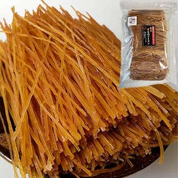 するめソーメン／送料込／１ｋｇを２パック、おまとめセット Amazon | 炙り するめソーメン いかそうめん 1kg 業務用 駄菓子