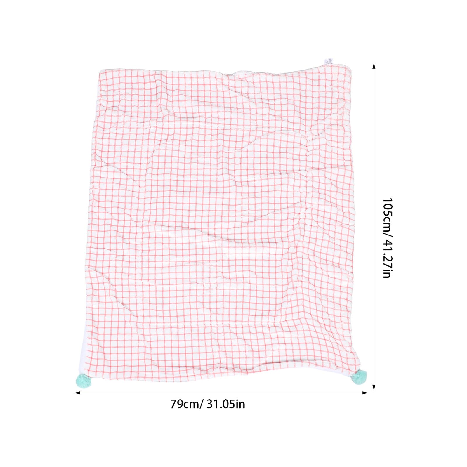 Mipcase Coperta per Animali Domestici Calda Plush, Plaid Morbido | Lavabile in Lavatrice, Riutilizzabile e Salvaspazio, Formato Throw per Divano e Casa