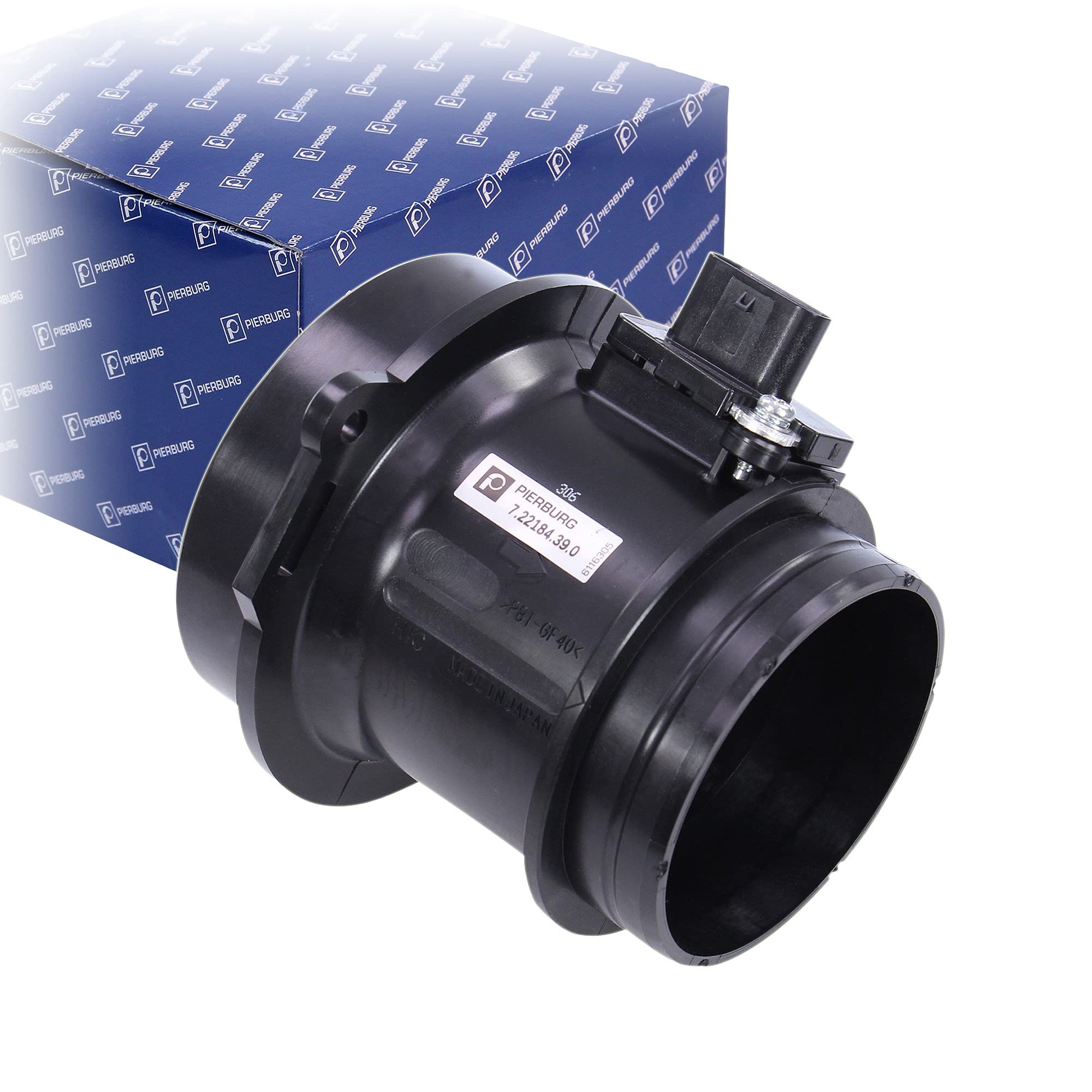 PIERBURG 7.22184.39.0 Mass Air Flow Sensor for AUDI,AUDI (FAW),PORSCHE,VW