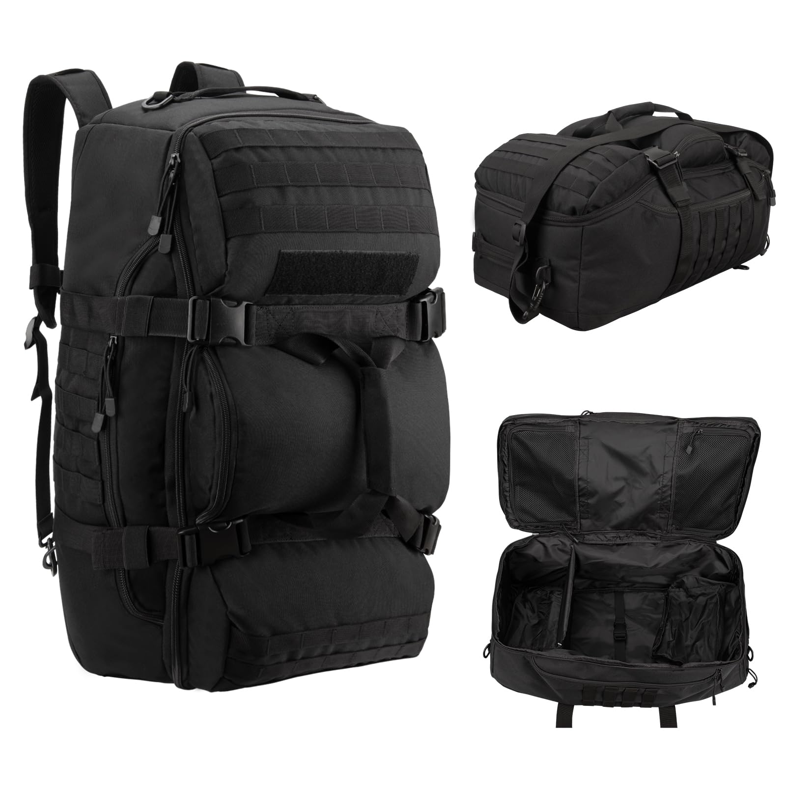 OnedayHI Messenger Bag With Camera Insert - 17 Inch Laptop Bag For School, Travel & Work