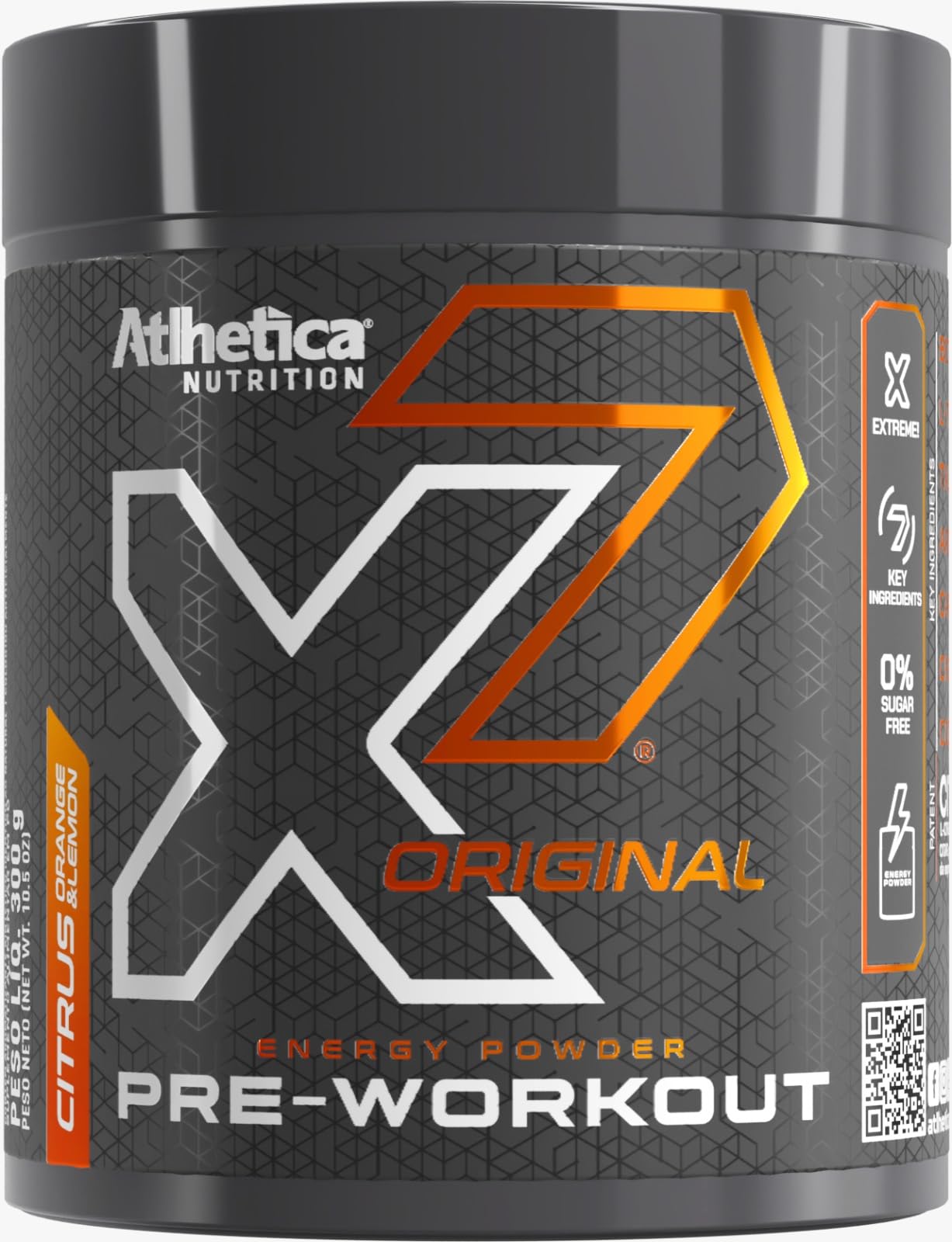 X7 Original Pre-Workout (300g), Citrus Orange & Lemon | Amazon.com.br