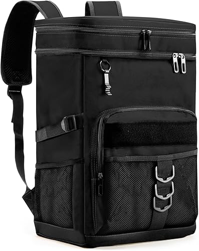 Miniatura 1 de UMUFUKA Mochila térmica de doble sección, aislada, a prueba de fugas, para hombres y mujeres, bolsa térmica táctica de gran capacidad, bolsa de