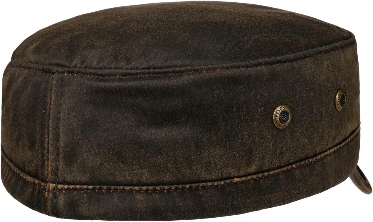 Stetson Datto Army Cap Cotton Military Lined UV Protection Water-Shedding Men Fall Winter - Image 6