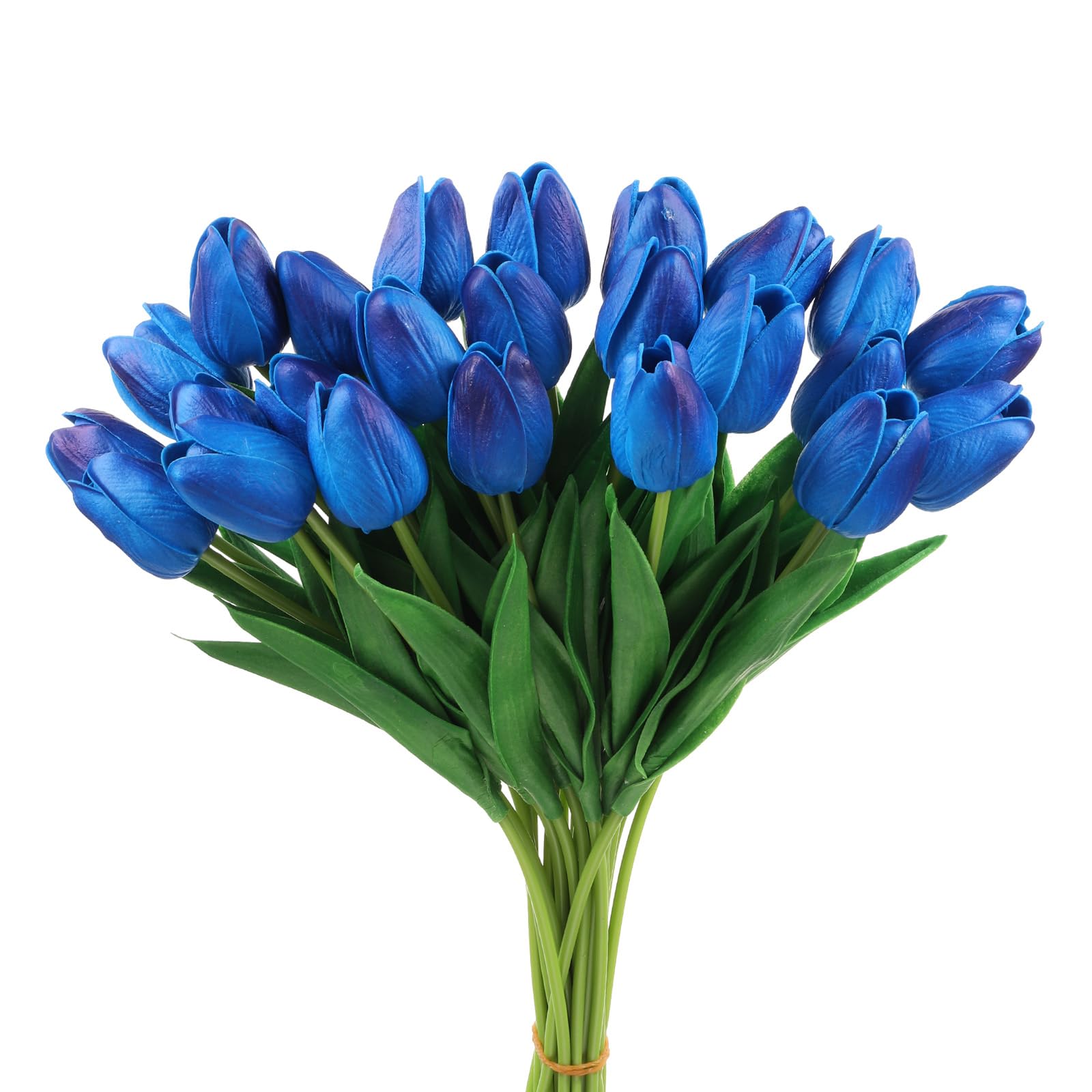 Tulipanes artificiales de PU realistas para centros de mesa de boda y comedor hogareño