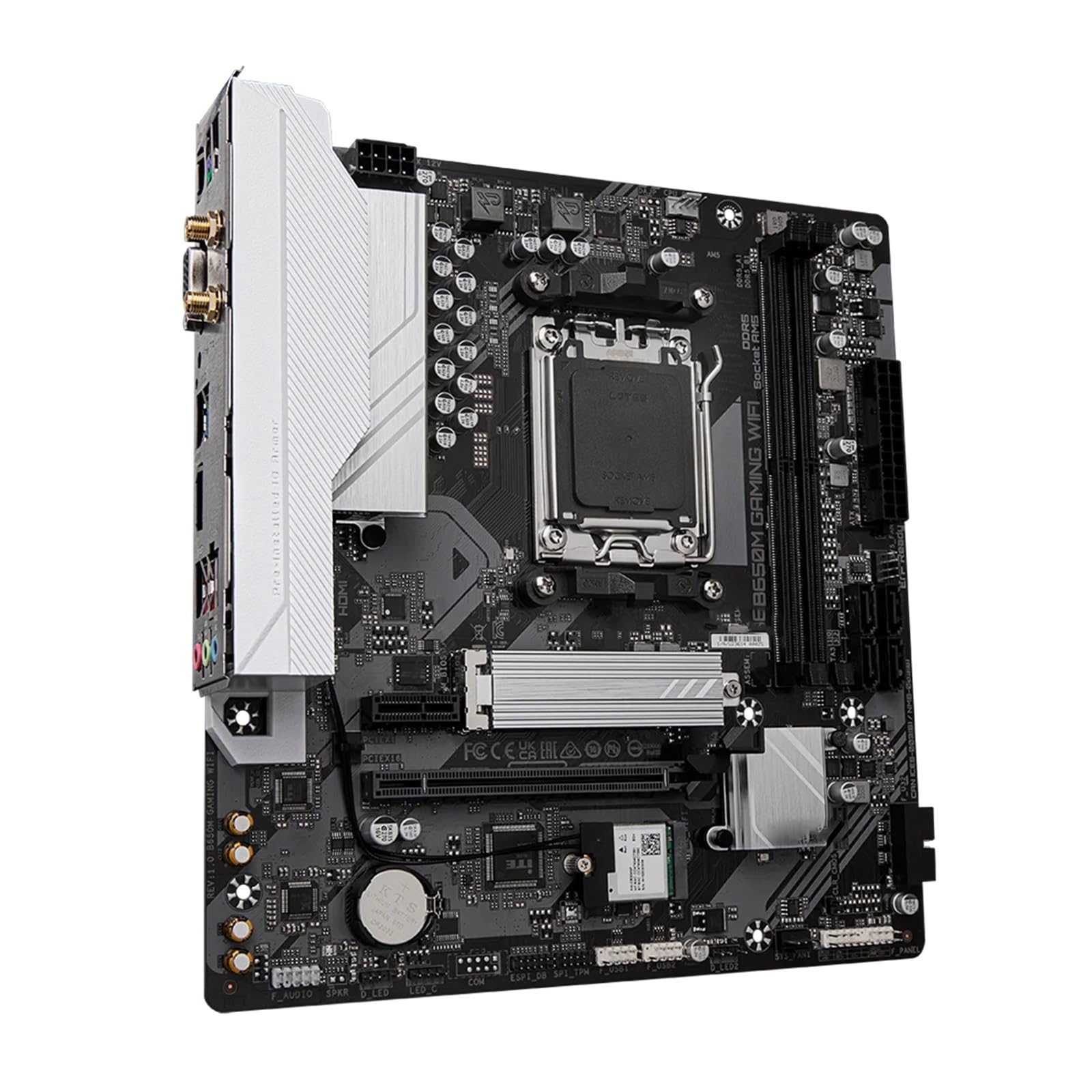Placa Madre Fit For GIGABYTE B650M Gaming WiFi DDR5 B650 Placa Base Zócalo AM5