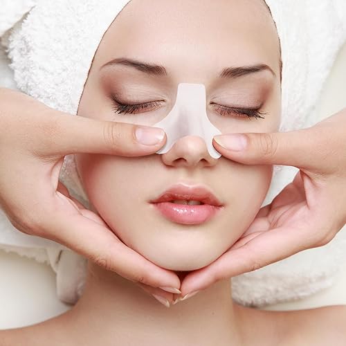 Miniatura 7 de MoyRetty 100 piezas desechables de algodón no tejido para la nariz, spa natural cuidado de la piel cosmética hoja de papel facial ojo nariz cara y