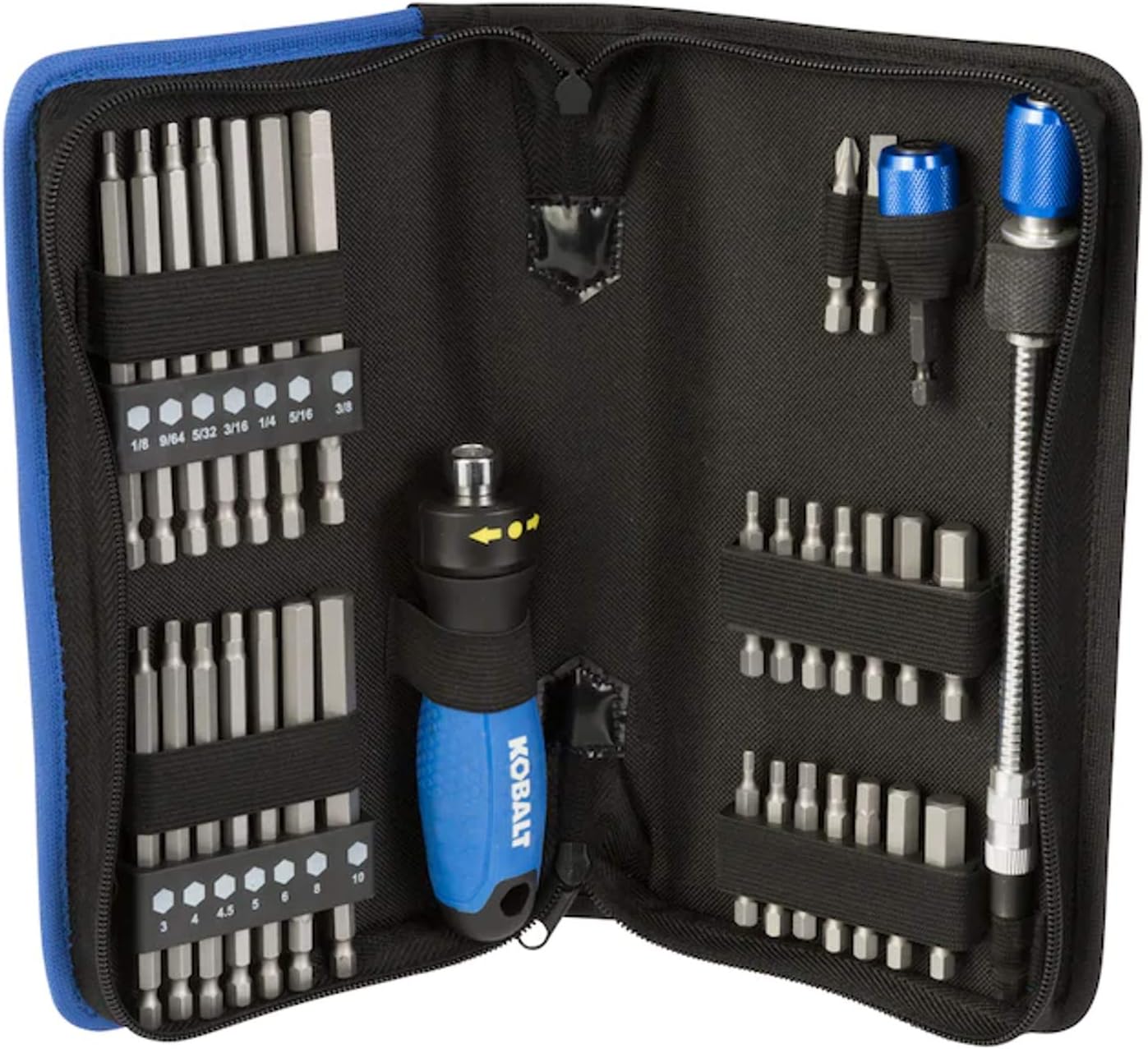 Kobalt 759898 33-Piece RTA Furniture Assembly Screwdriver Bit Set