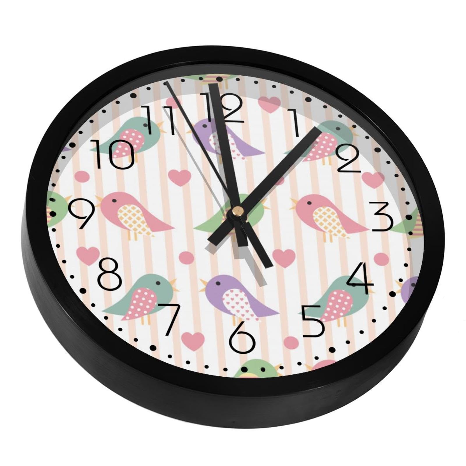 Horloge murale silencieuse pour chambre afin de dormir sans aucun bruit