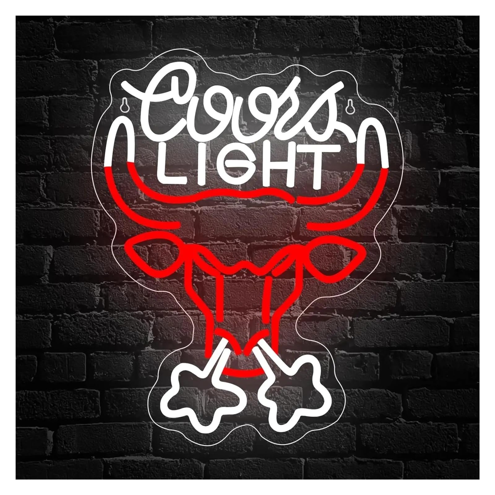XENITE Hanging Art Neon Signs Beer Neon Sign USB Western Cowboy Light for Home Bar Club Pub Restaurant Bistro Bedroom Decoration 45.5X36cm