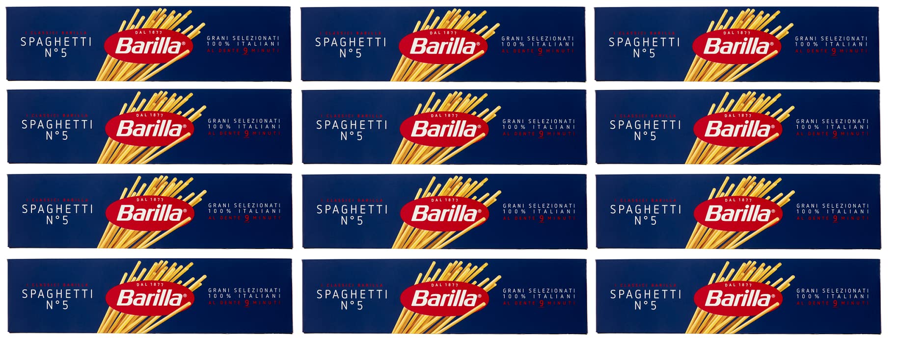 Barilla - Spaghetti n.5 12er Pack (12x500g)
