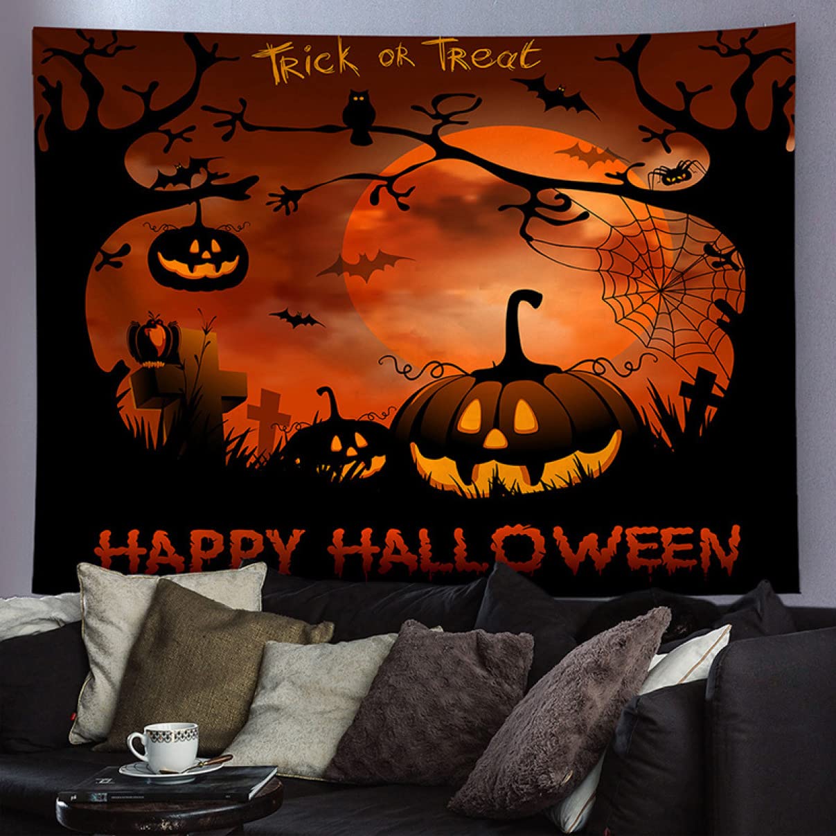 らいおんくま☆カラーの花 タペストリー 壁掛け装飾 Amazon.co.jp