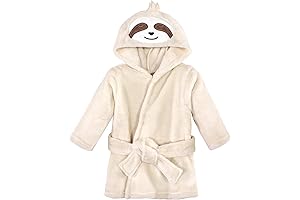 Hudson Baby Unisex Baby Plush Animal Face Bathrobe: The Ultimate in Cuddly...