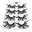 Mikiwi Lashes, 25mm Faux Mink Lashes, 6D Faux Mink Lashes, Faux Mink Eyelashes, Dramatic Lashes, 25mm Faux 3D Mink Eyelashes (6D4-06)