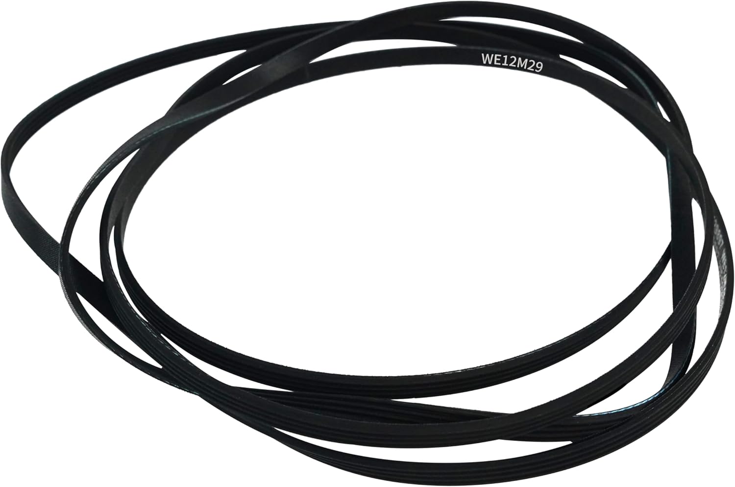 WE12M29 WE03X29897 Dryer Drum Drive Belt - Replacement for GE/Hotpoint/Frigidaire/Whirlpool/Kenmore, Replaces WE12M22, WE12M33, 137292700, PS3408299, AP4565702 & Fits GTD33EASK0WW, GTD42EASJ2WW