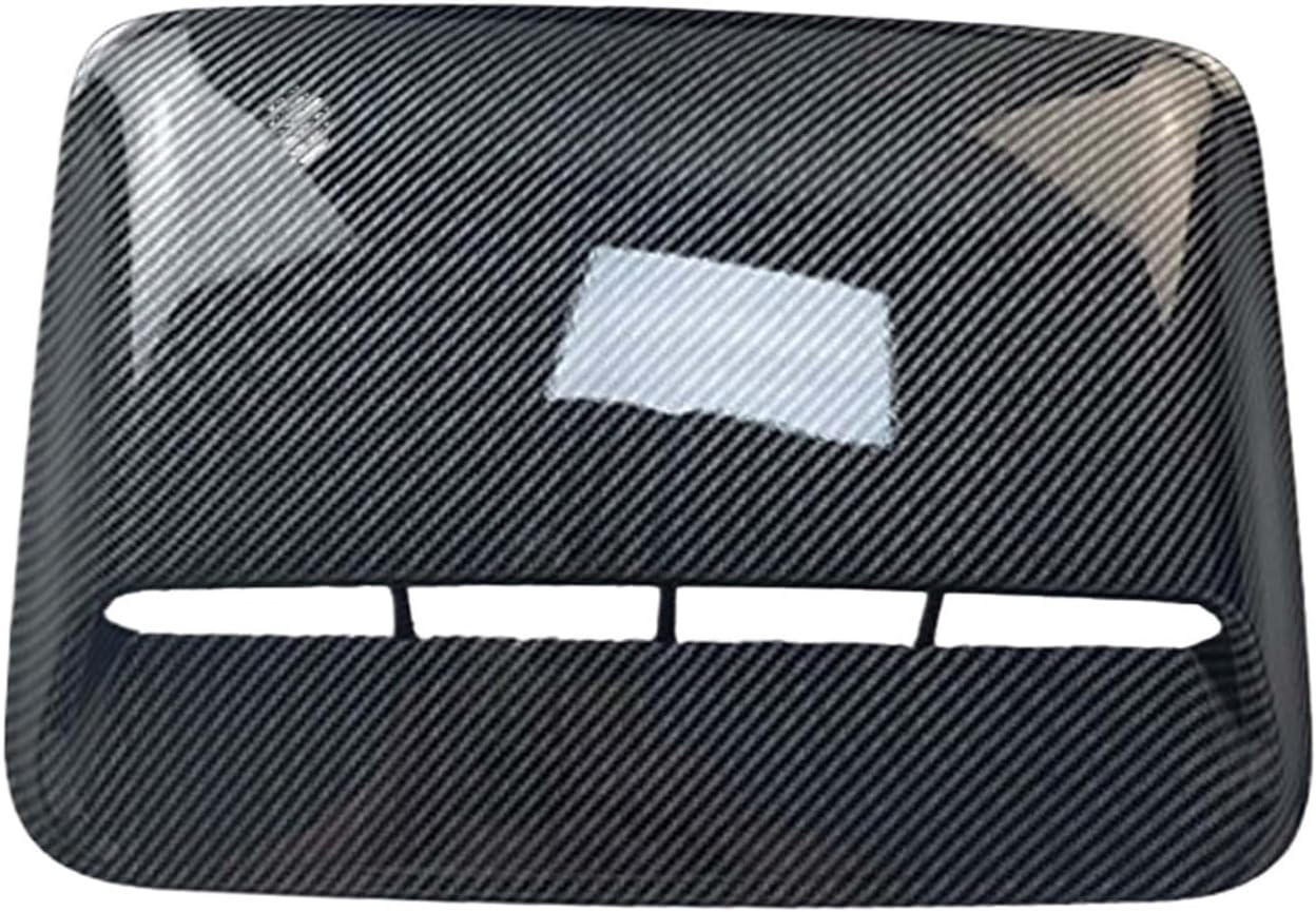 Hood Scoop Body Kit Replacement Car Air Flow Decorative Intake Automobile(Carbon Fiber Pattern)