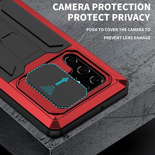 Miniatura 2 de Carcasa de silicona para Samsung Galaxy S22 Ultra 5G de 6.8 pulgadas, protección de cámaras de alta resistencia, con protector de pantalla integrado
