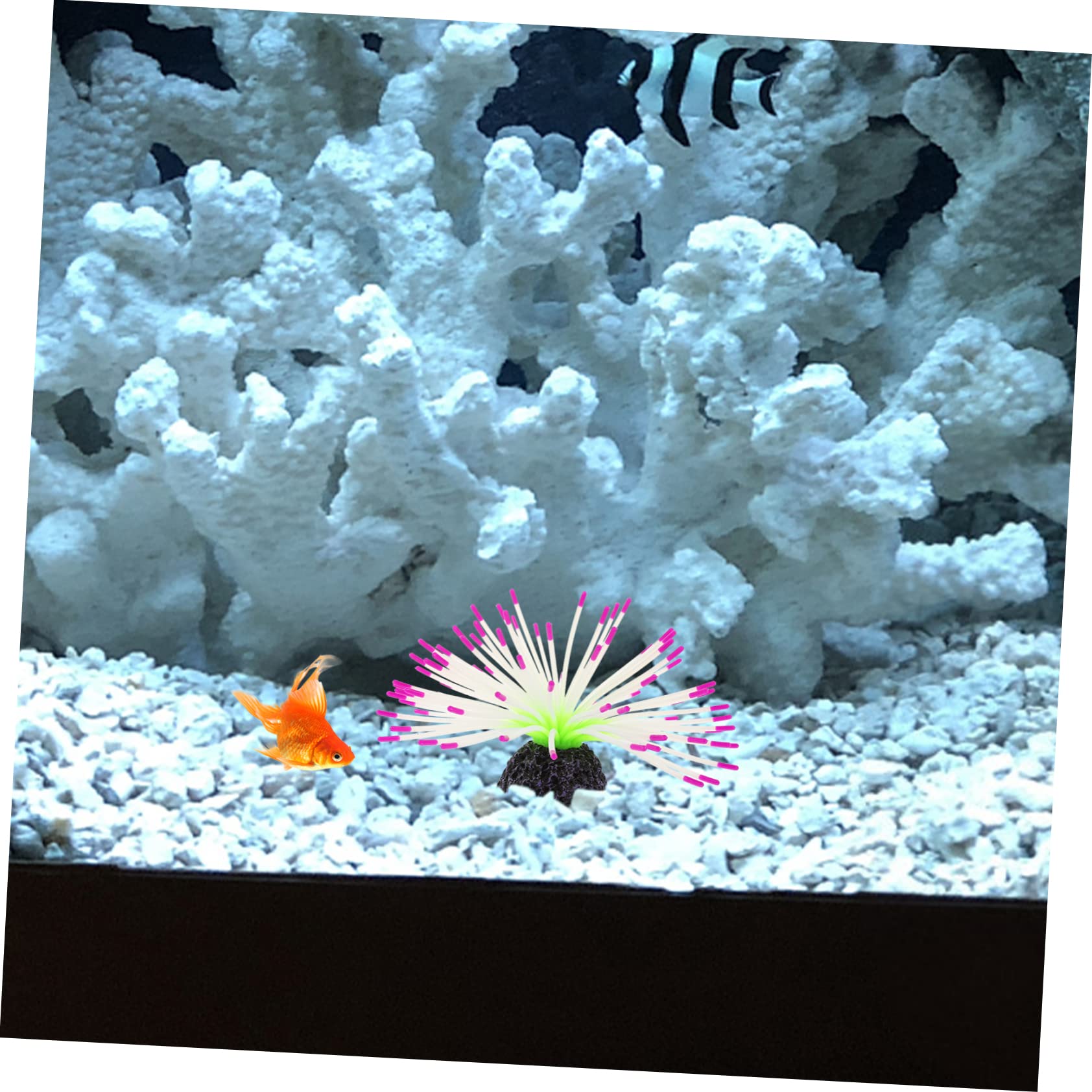 Toddmomy 3pièces Plantes Aquatiques Artificielles Décoratives pour Aquariums Modèle De Décoration De Végétation Aquatique pour Créer Un Environnement Naturel Et Apaisant Votre