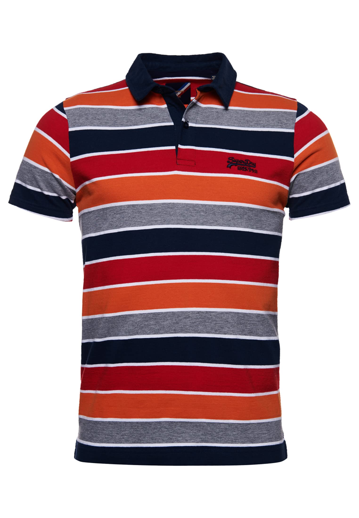 Superdry Academy Stripe Polo Uomo