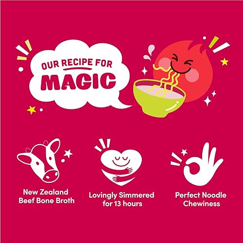 Miniatura 6 de OTOKI Jin Ramen picante, fideos instantáneos de estilo coreano, rico sabor picante, tazón de taza instantánea, ramyun de mejor sabor, sabor gourmet