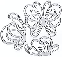 Vista 4 de DzIxY Juego de troqueles de corte de metal con combinación de pajarita para hacer tarjetas, troquelados, troquelados, álbumes de recortes