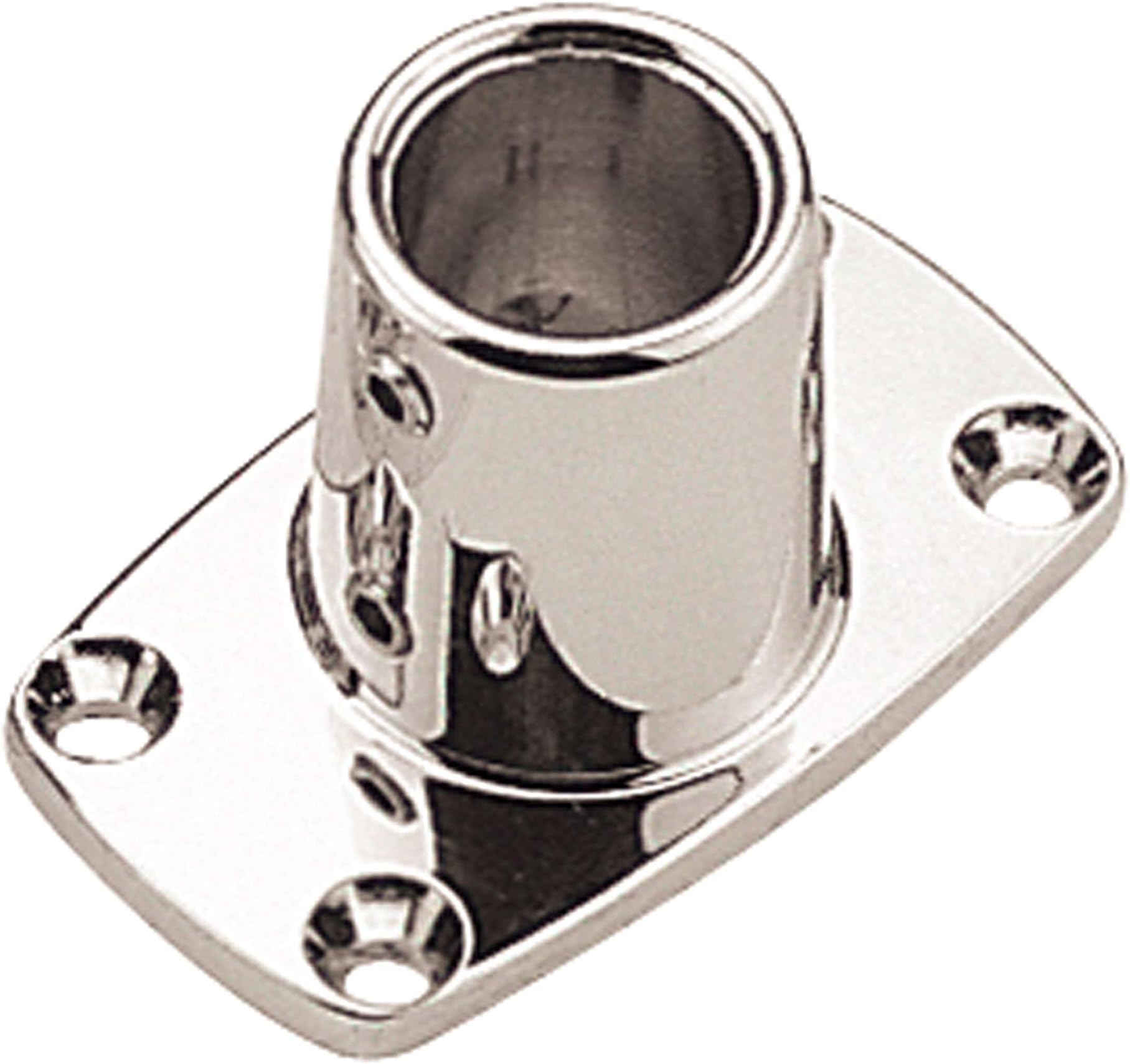 Sea Dog 286190-1 Rectangular Base Rail Fitting, 90ยฐ