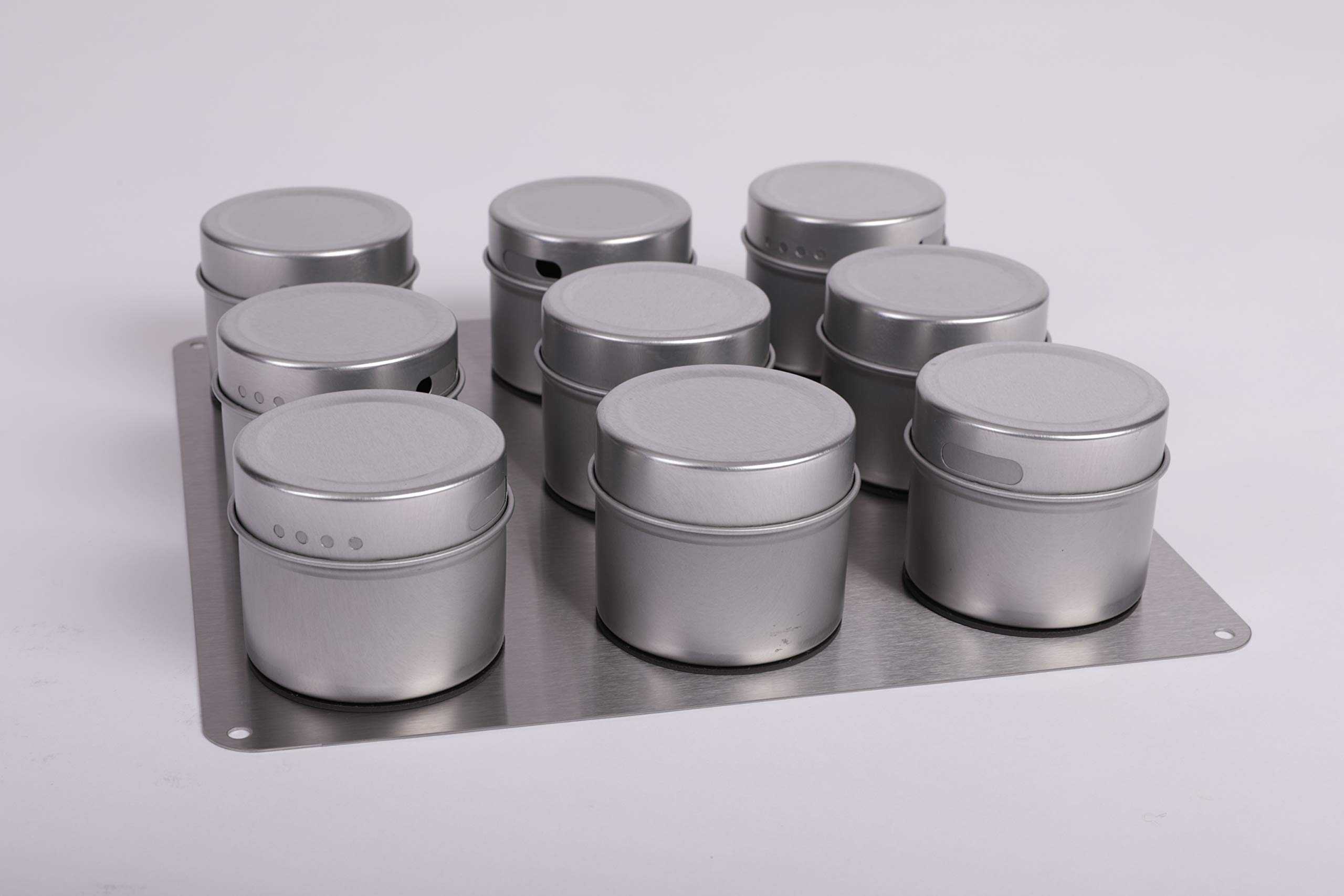 Stainless Steel Spice Tin Base, 10