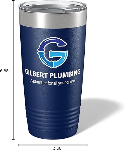 Miniatura 83 de Vaso personalizado de 20 onzas (17 colores) impreso aislado de acero inoxidable con recubrimiento en polvo con tapa, artículos promocionales