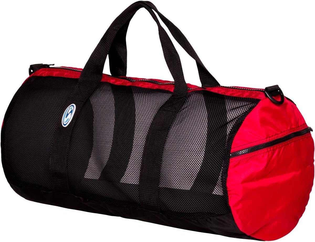 Stahlsac 26" Mesh Duffle Black : Diving Duffles : Sports & Outdoors