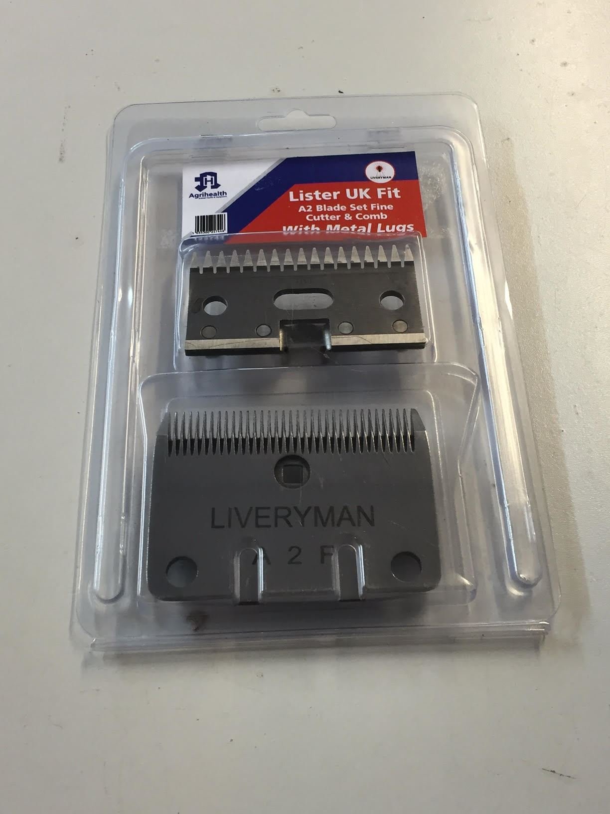 Liveryman Lister Fit A2F Fine Blades With Metal Lugs