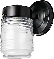 Vista 1 de Sunlite 47040 - Accesorio para tarro de pared para exteriores, 60 vatios máximo, enchufe de base media (E26), 120 voltios, para exteriores