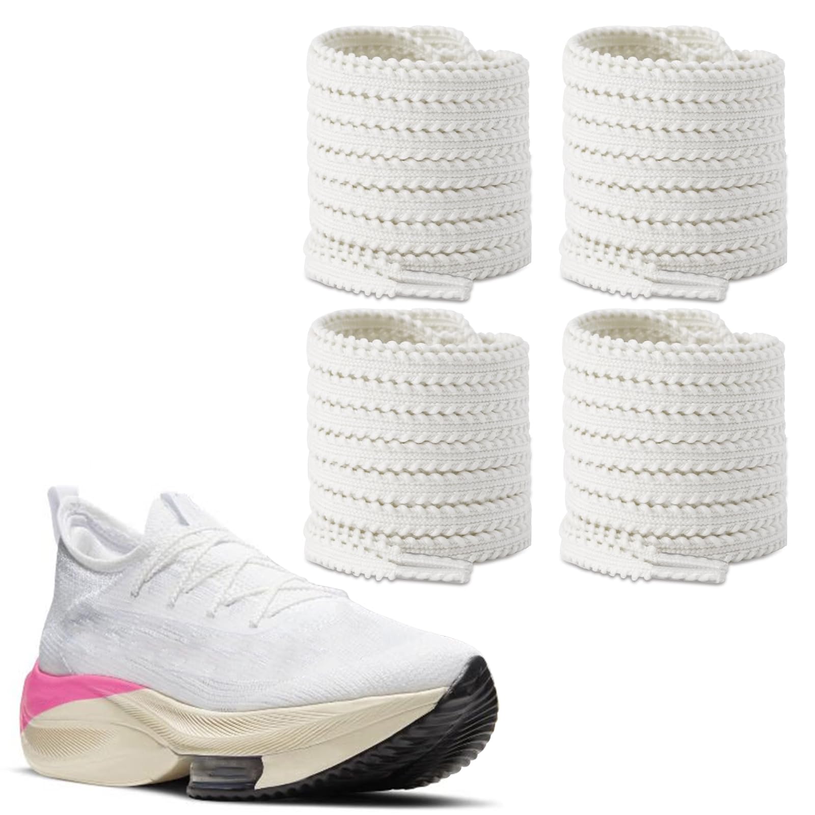 2 Pairs Running Shoe Laces for AlphaFly 3, Vaporfly 3 Sneakers